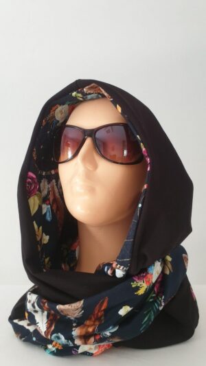 20191021_125832 Kapturokomin damski, wzór "łapacze snów", dwustronny (wzór nr 11)